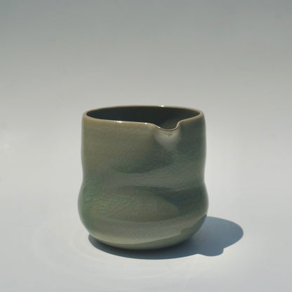 Bubble pitcher, celadon
