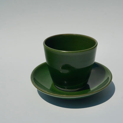 Teacup and saucer 02, Koicha