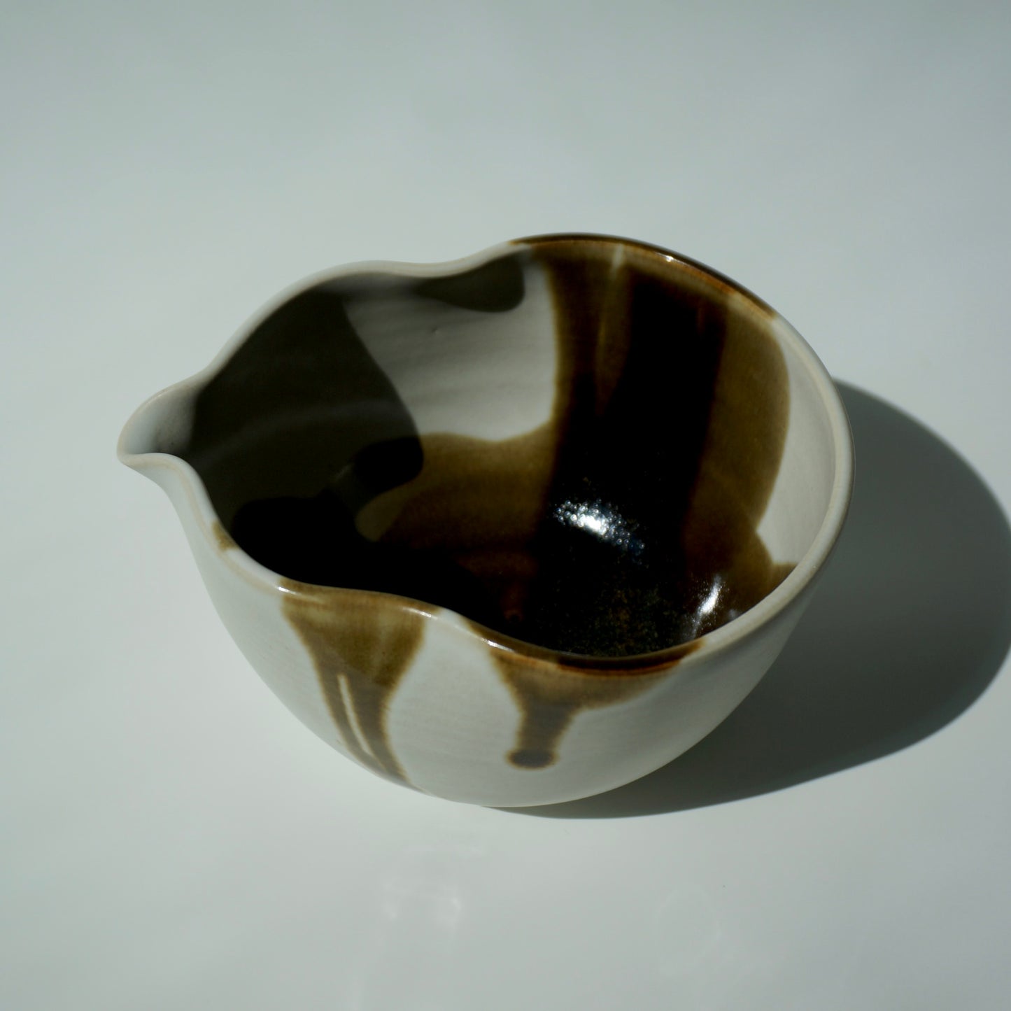 Wavy Matcha Bowl, Amber