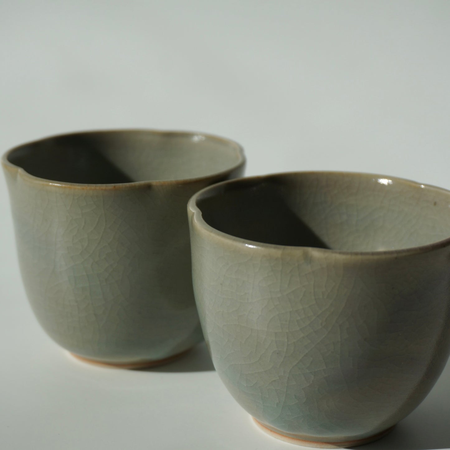 Petal Teacup, Celadon