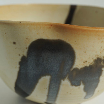 Wavy Matcha Bowl, Onyx