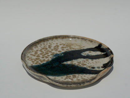 Wavy spoon rest, Shino 03