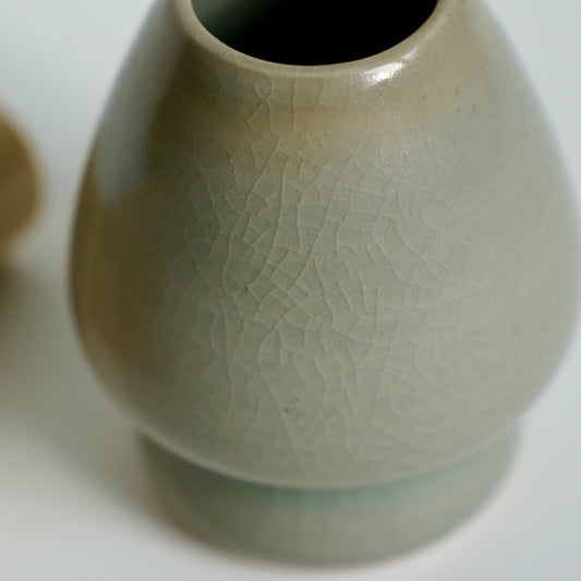 Matcha whisk holder, Celadon