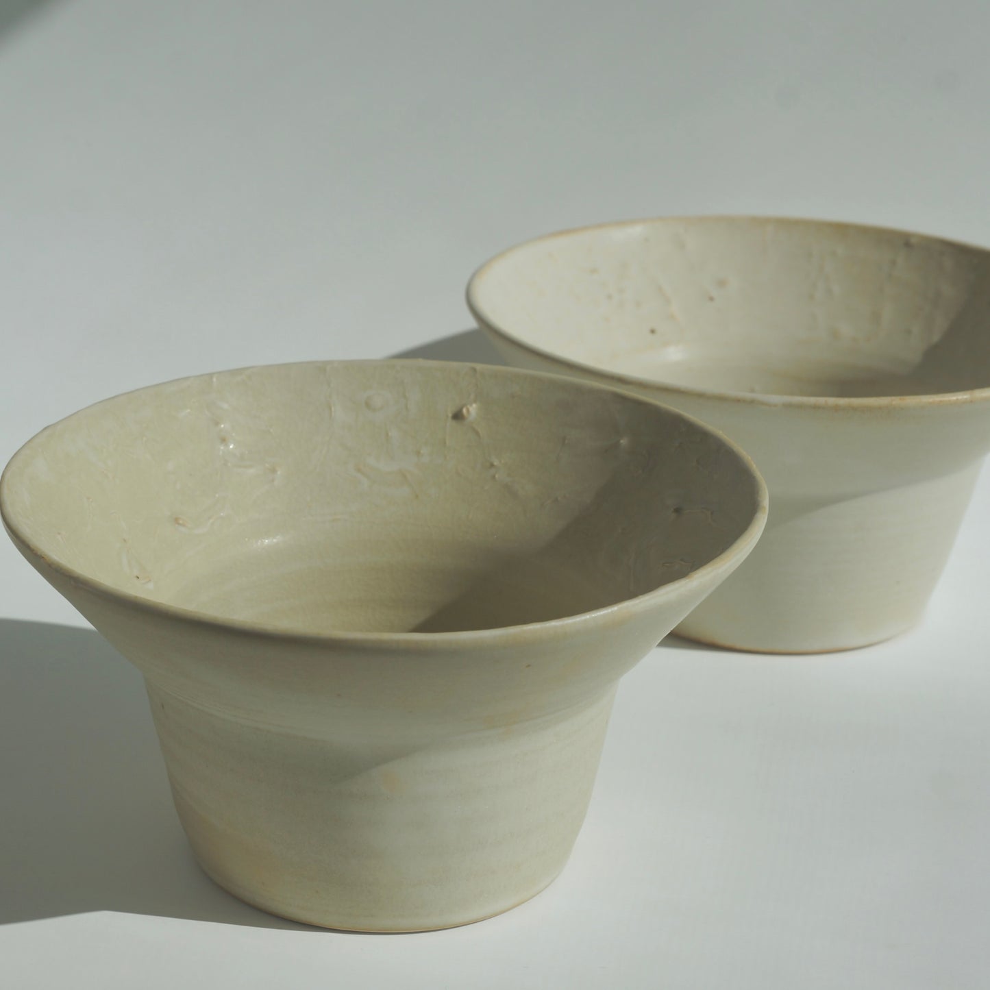 Textured cylinder bowl