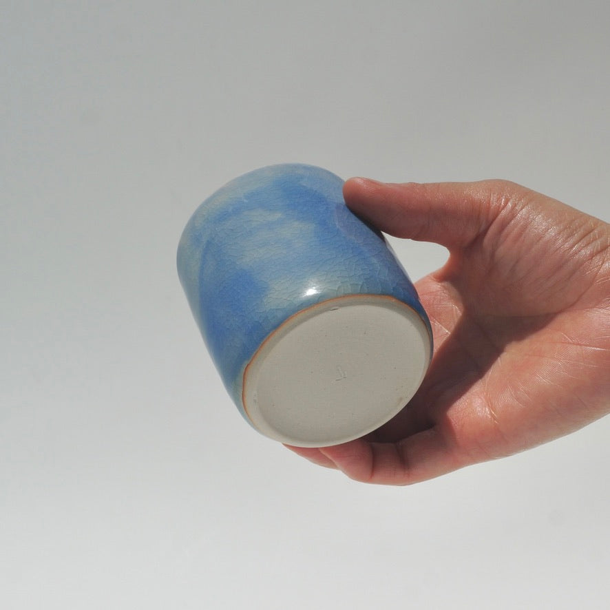 Small cup, Blue cloud