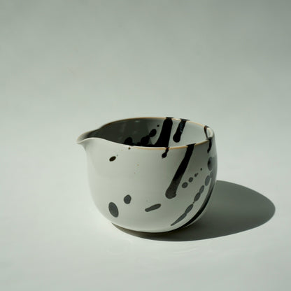 Matcha Bowl, Gloss white/onyx