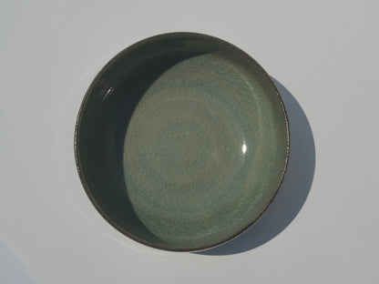 SECONDS Low bowl, Celadon