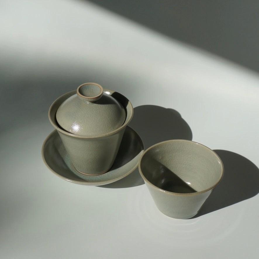 Celadon gaiwan set 02