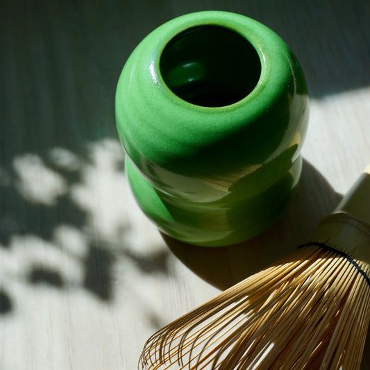 Round whisk holder, Usucha