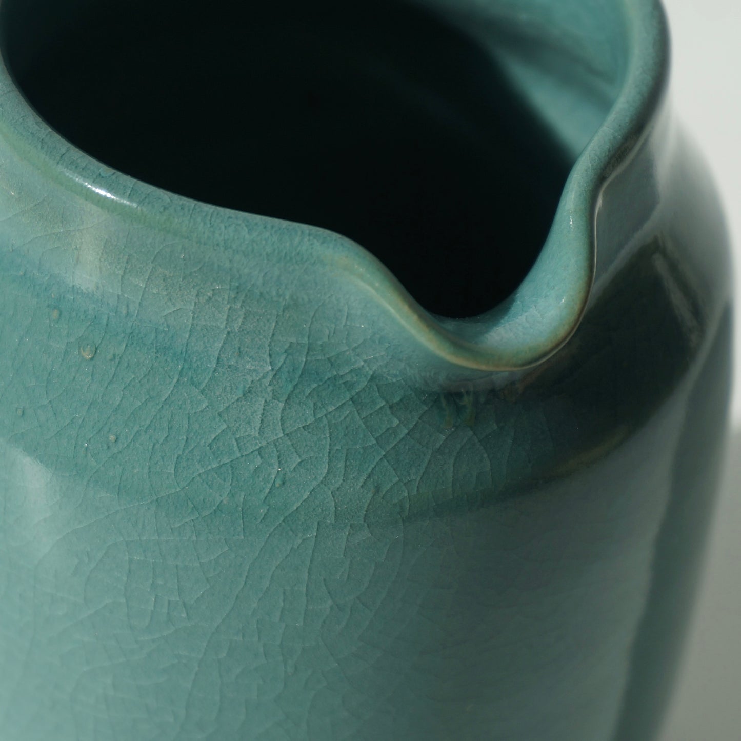 Coffee carafe, Jade crackle