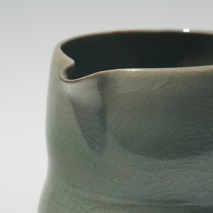 Bubble pitcher, celadon
